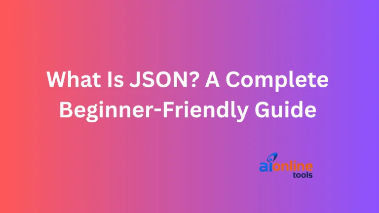 what is json