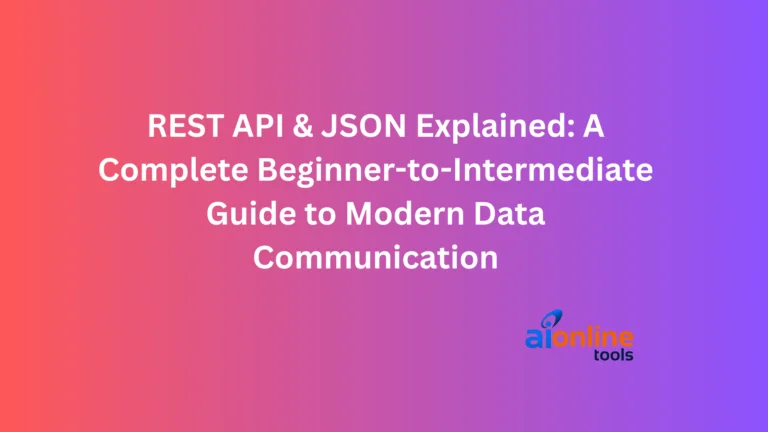 REST API and JSON guide